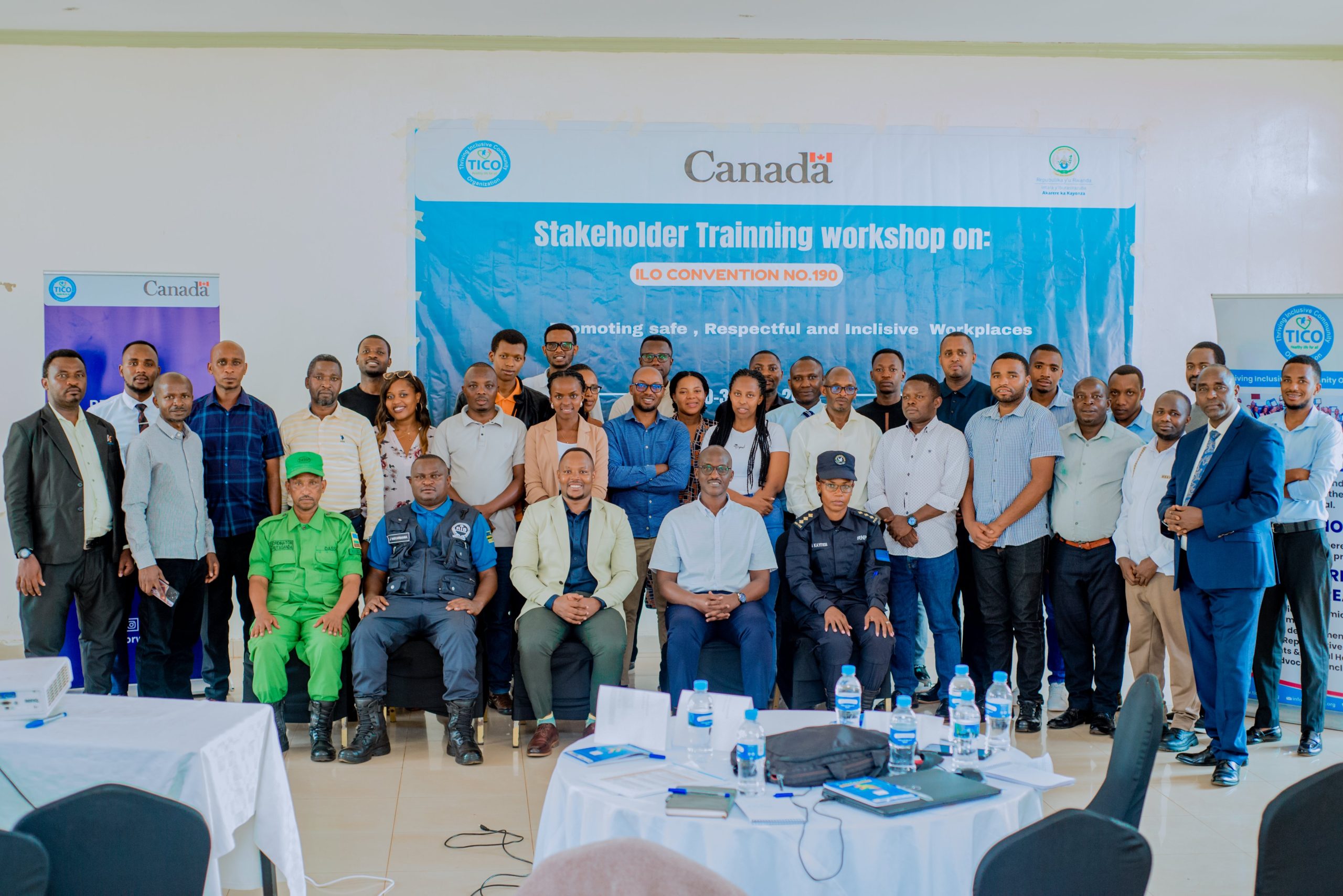 TICO Rwanda Strengthens Workplace Safety Through Stakeholder Training on ILO Convention No. 190 in Kayonza District